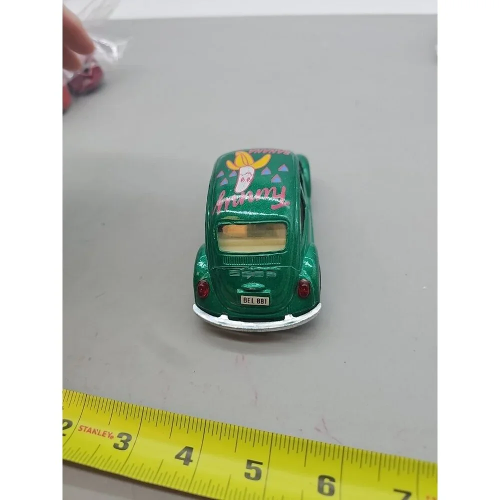 Volkswagen Funny Beetles Green Diecast Pullback Car “Funny Banana”‎ mk